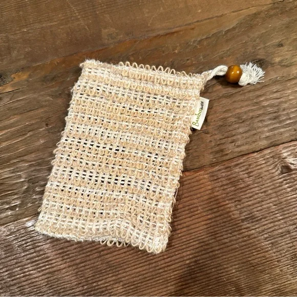 Exfoliating Natural Sisal Soap Bags - Eco-Friendly Soap Saver Pouches for Bath - Picture 1 of 6